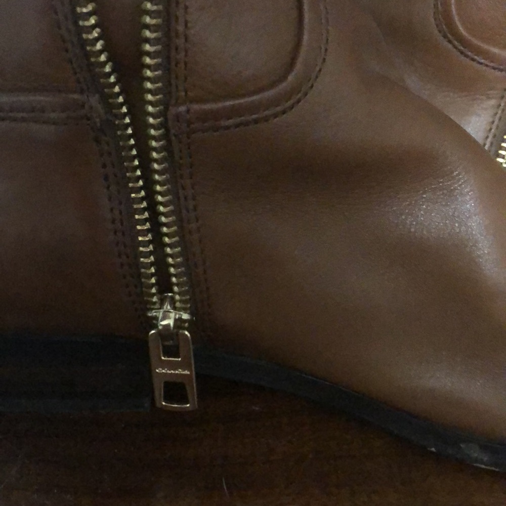 Coach Brown Over the Knee Boots - Picture 8 of 16